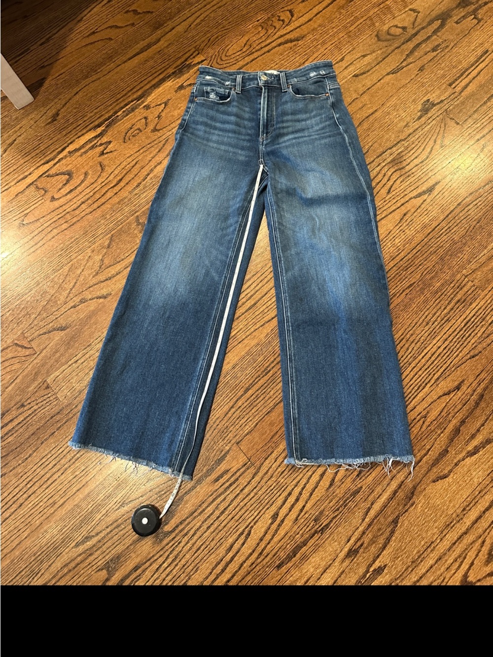 Paige Anessa Wide Leg Jeans – Emotion Distressed -Size 27 - Picture 4 of 5